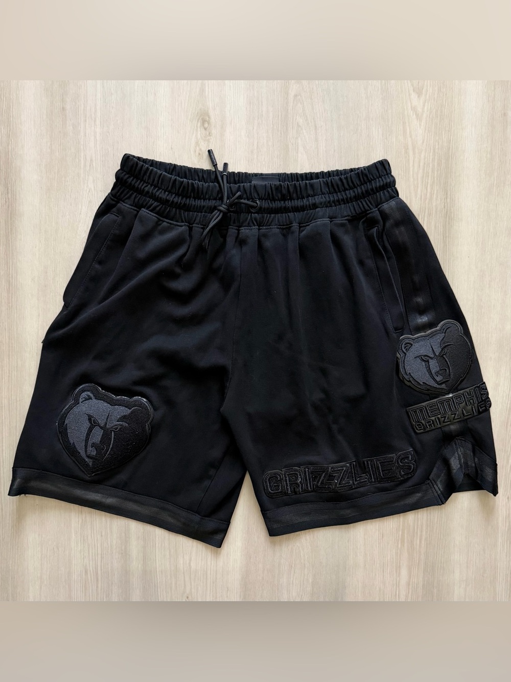 PRO STANDARD Memphis Grizzlies Pro Team Shorts Blackout Sz 2XL